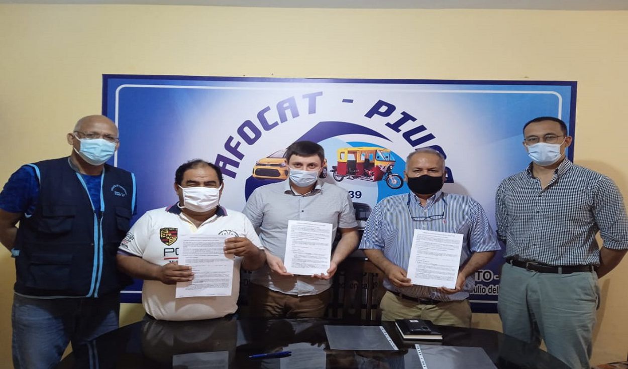 Maxim firmó un convenio con  Federación de Transportes de Mototaxi en Piura