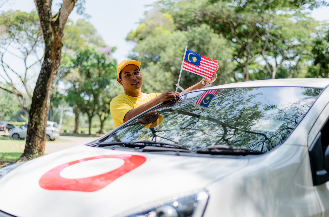 Kemeriahan Jalur Gemilang Semperna Merdeka Ke-65 Bersama Maxim Malaysia