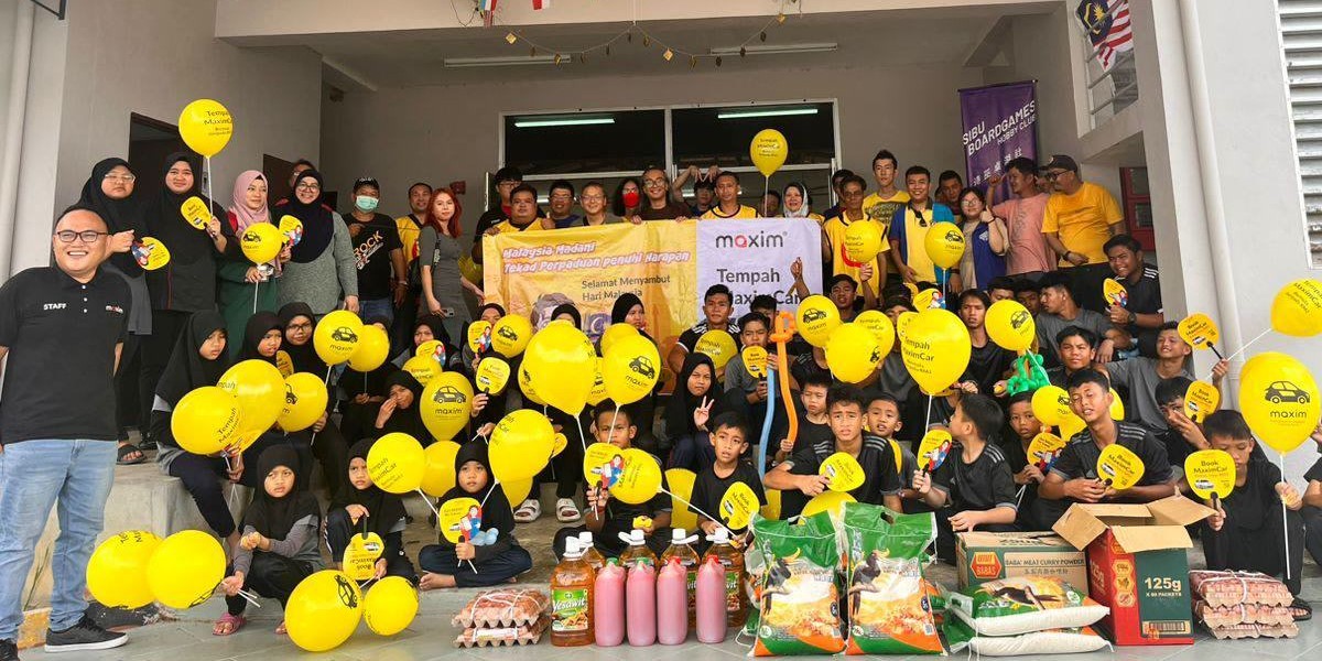 Sempena Malaysia, Maxim E-hailing mengadakan acara sosial di 9 bandaraya di Malaysia