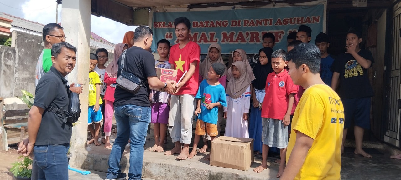 ​Kampanye Perdana Maxim Cargo: Maxim Kirimkan Bantuan Ke Panti Asuhan Di Palembang