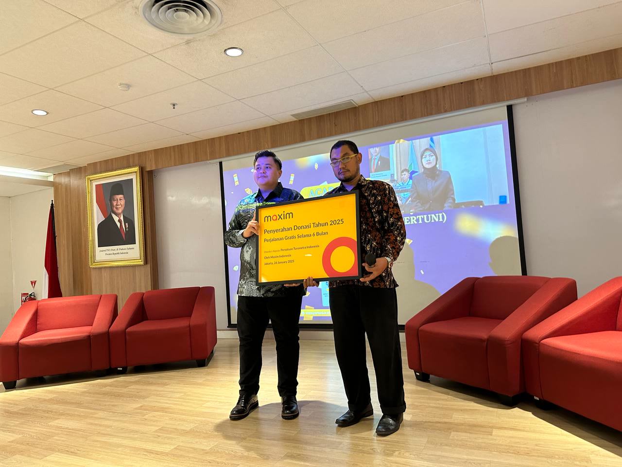 ​Rayakan HUT Ke-59 Pertuni, Maxim Berikan Perjalanan Gratis dan Buka Kesempatan Mitra Terapis Pijat bagi Penyandang Tuna Netra