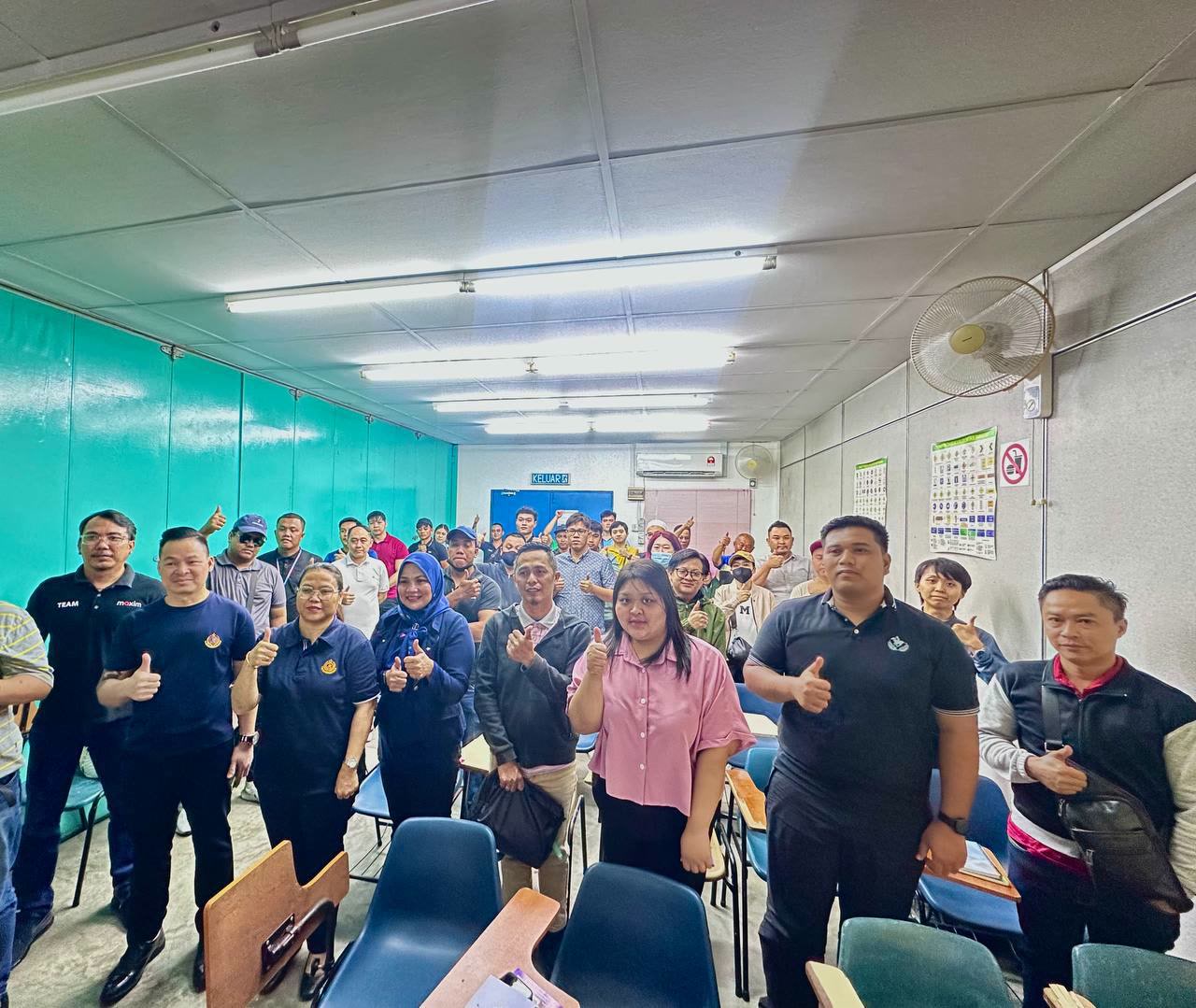 ​Maxim Bekerjasama Rapat Bersama JPJ Dengan Menganjurkan Seminar Keselamatan Pertama untuk Pemandu