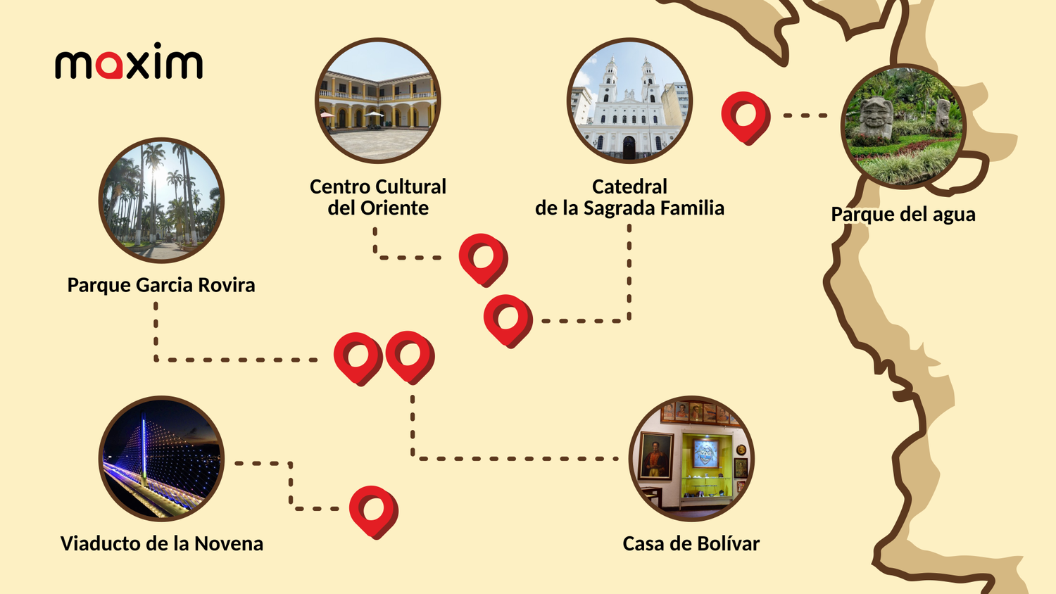 Bucaramanga celebra el Día Mundial del Turismo con sus lugares más visitados según datos de Maxim