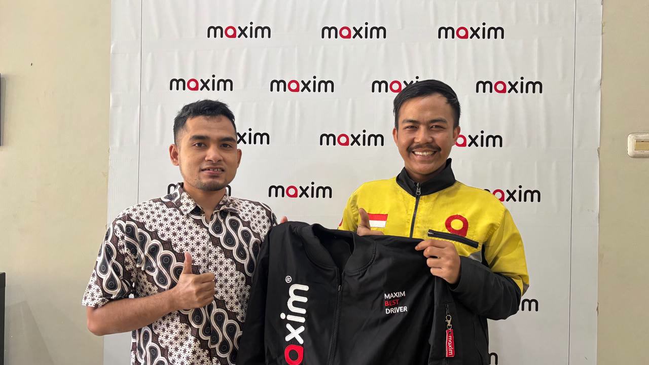 Maxim Apresiasi Ojol Jawa Barat Melaui Penghargaan Best Driver