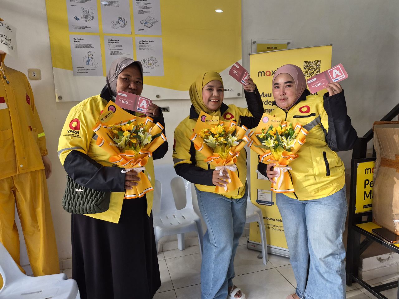 Peringatan Hari Ibu, Maxim Apresiasi Ketangguhan Pengemudi Perempuan di Tarakan