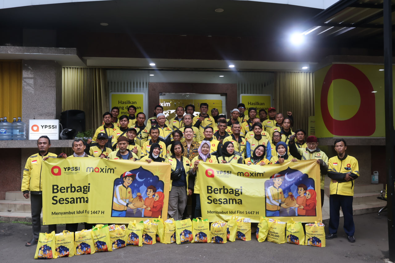 ​Maxim Gelar Program Bantuan Sosial Ramadan di Lebih dari 100 Kota dan Salurkan BHR ke 50.000 Mitra