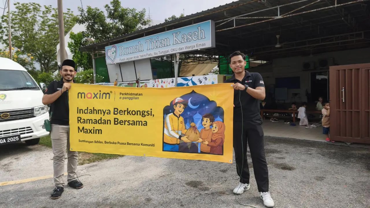 Maxim Malaysia Menyediakan Bekalan Makanan Ramadan untuk Lebih 70 Penghuni Rumah Titian Kaseh