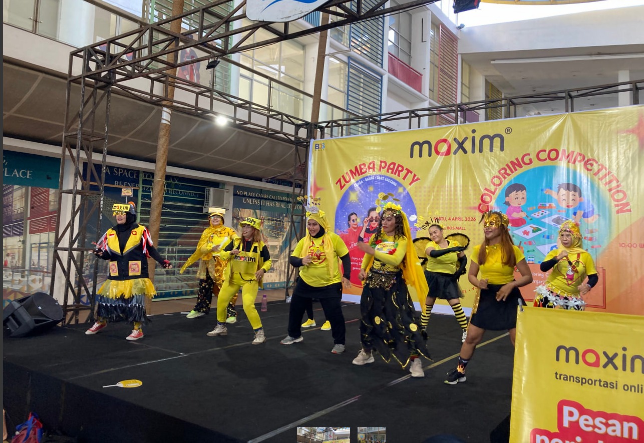 ​Maxim Bandung Siap Meriahkan Akhir Pekan Lewat Zumba Akbar dan Doorprize Menarik di Kiara Artha Park