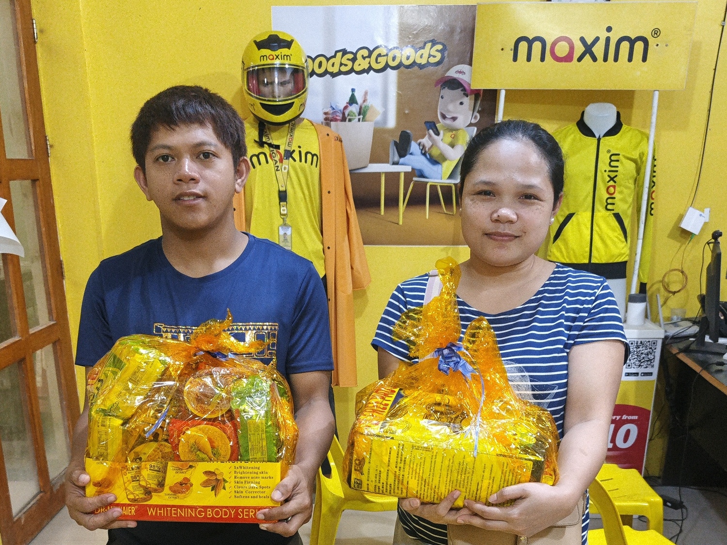 Maxim Extends Assistance to Iligan Rider After House Fire