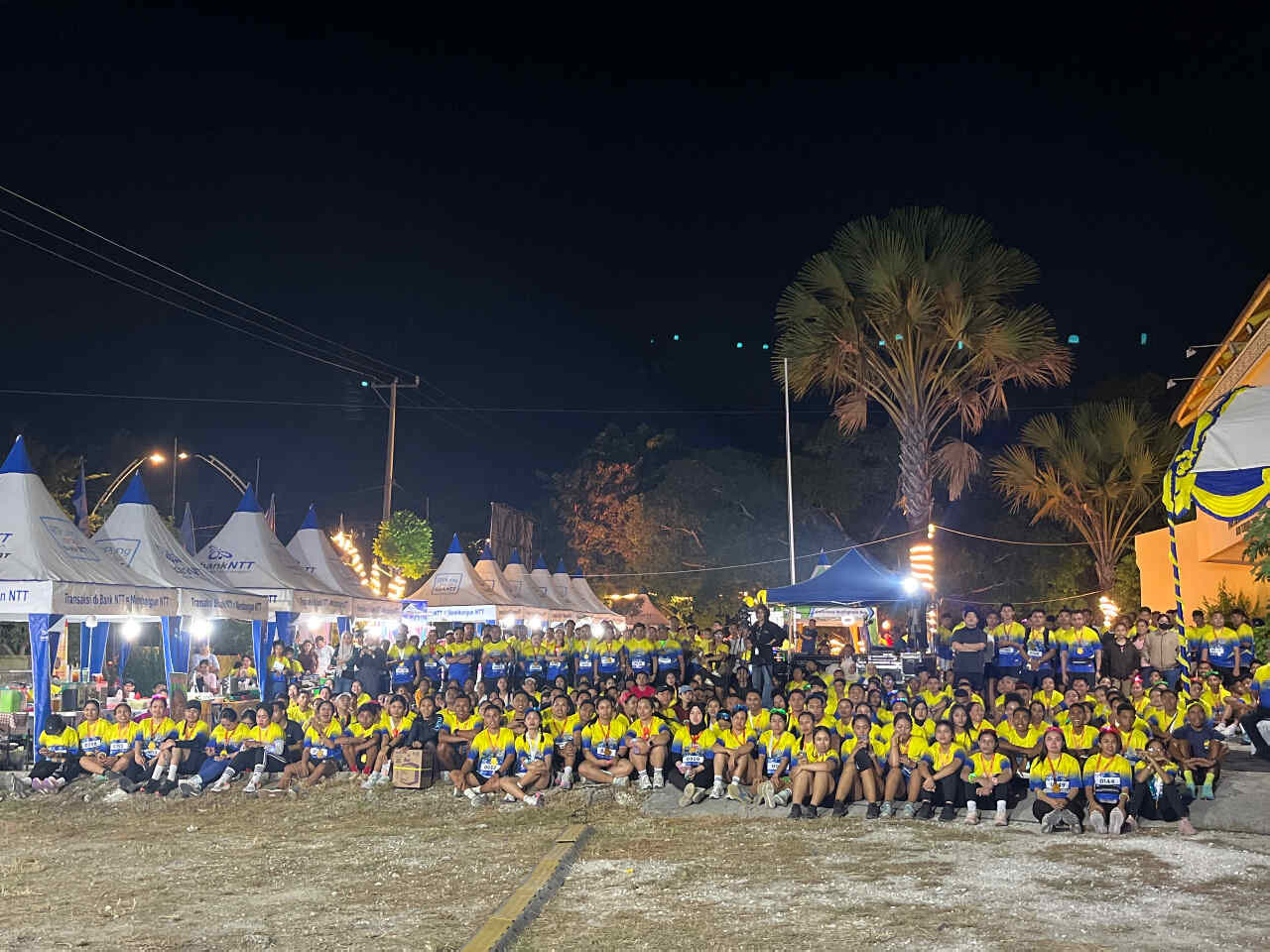 Maxim Dukung Night Fun Run Pemda NTT, Diikuti Lebih dari 1.000 Peserta