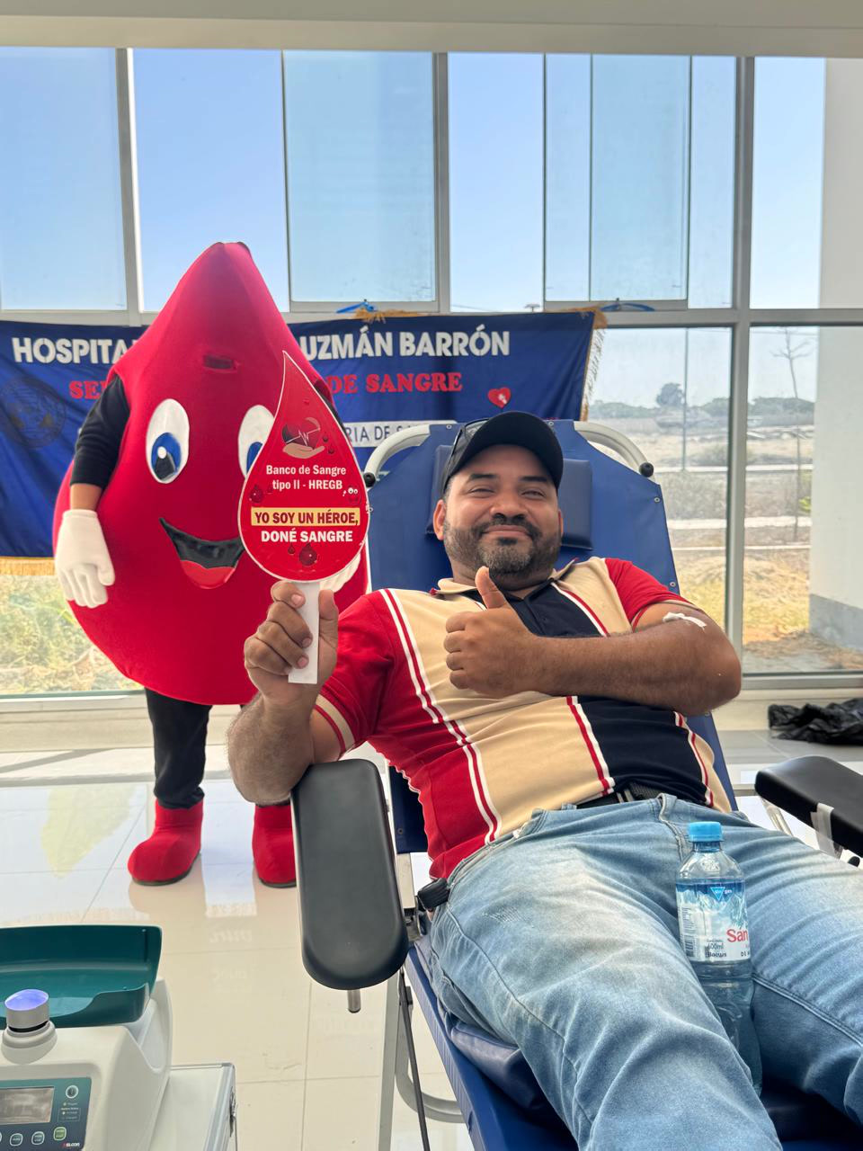 Conductores de Maxim participaron en jornada de donación de sangre en Chimbote
