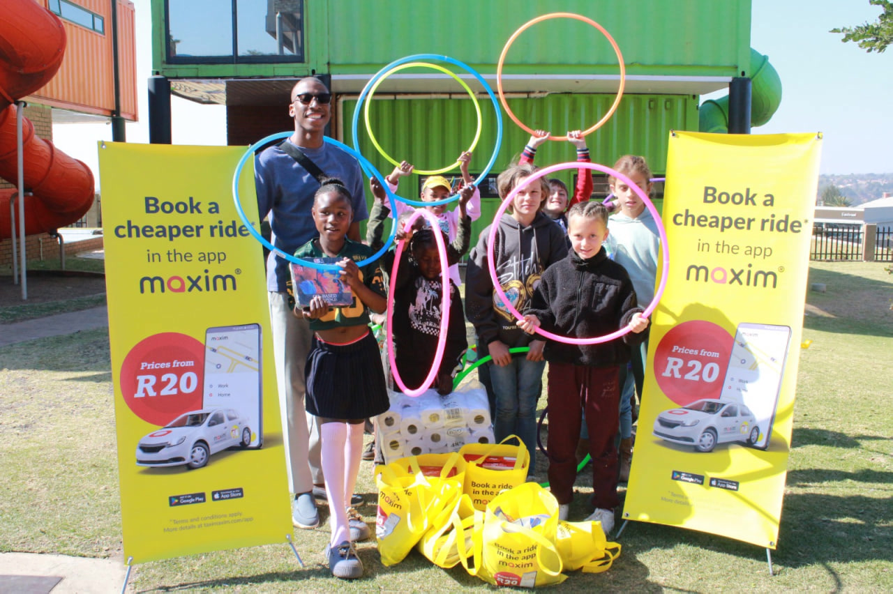 Maxim brings joy and support to vulnerable children in Emalahleni.